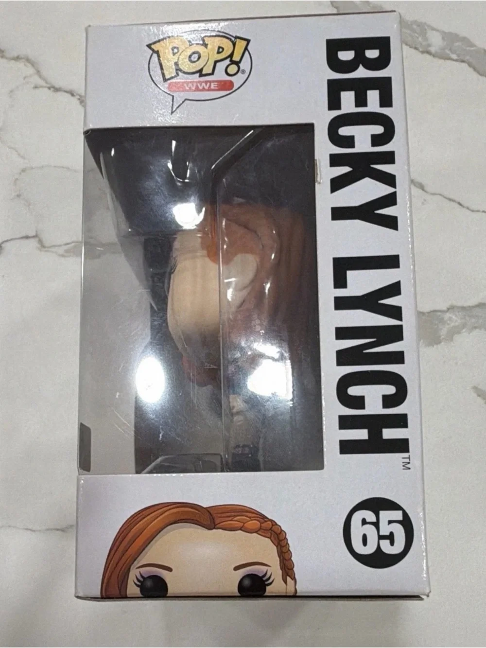 Funko Pop! WWE Becky Lynch #65 Vinyl Figure Boxed 2019 Cert W19422691 - Picture 2 of 8